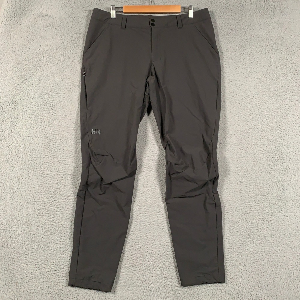 Helly Hansen Vandre Tur Pants Women's XL Grey Hiking Technical Outdoor Trousers